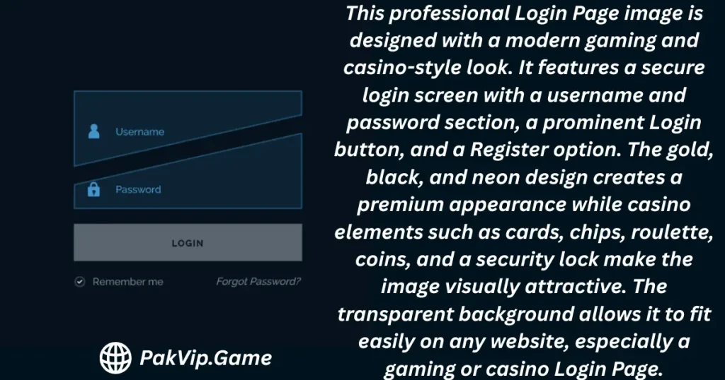PakVip Game Login