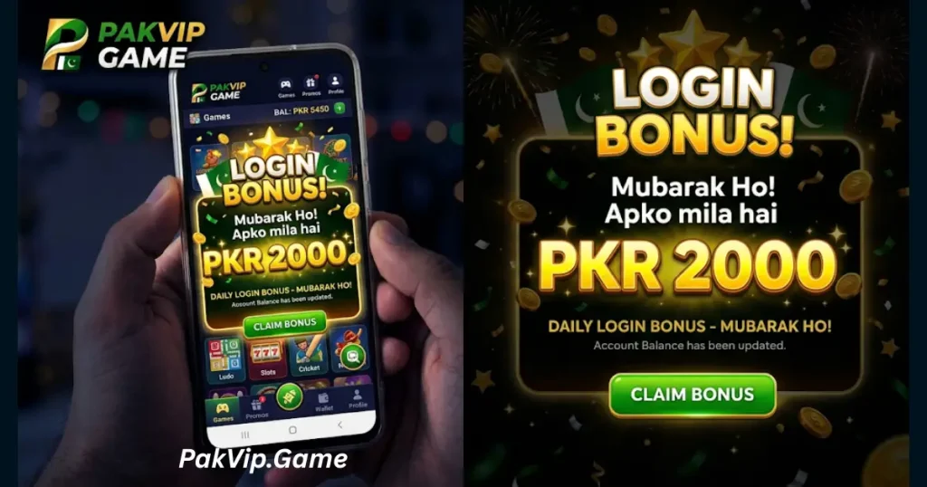 PakVip Game Login App